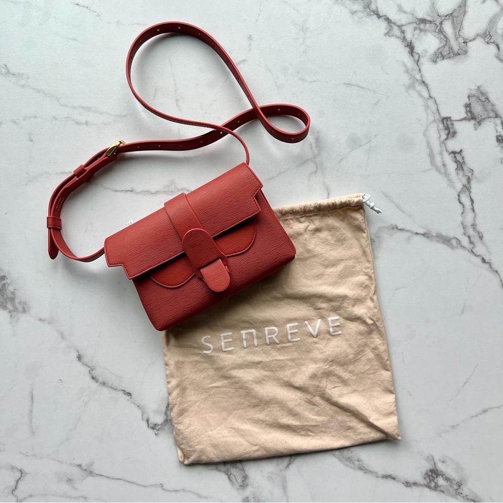 NWOT Senreve | Aria Belt Bag in Vegan Terra - Canyon - Picture 4 of 15